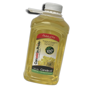 Canola Oil Bottle
