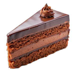 Chocolate Layer Cake Slice